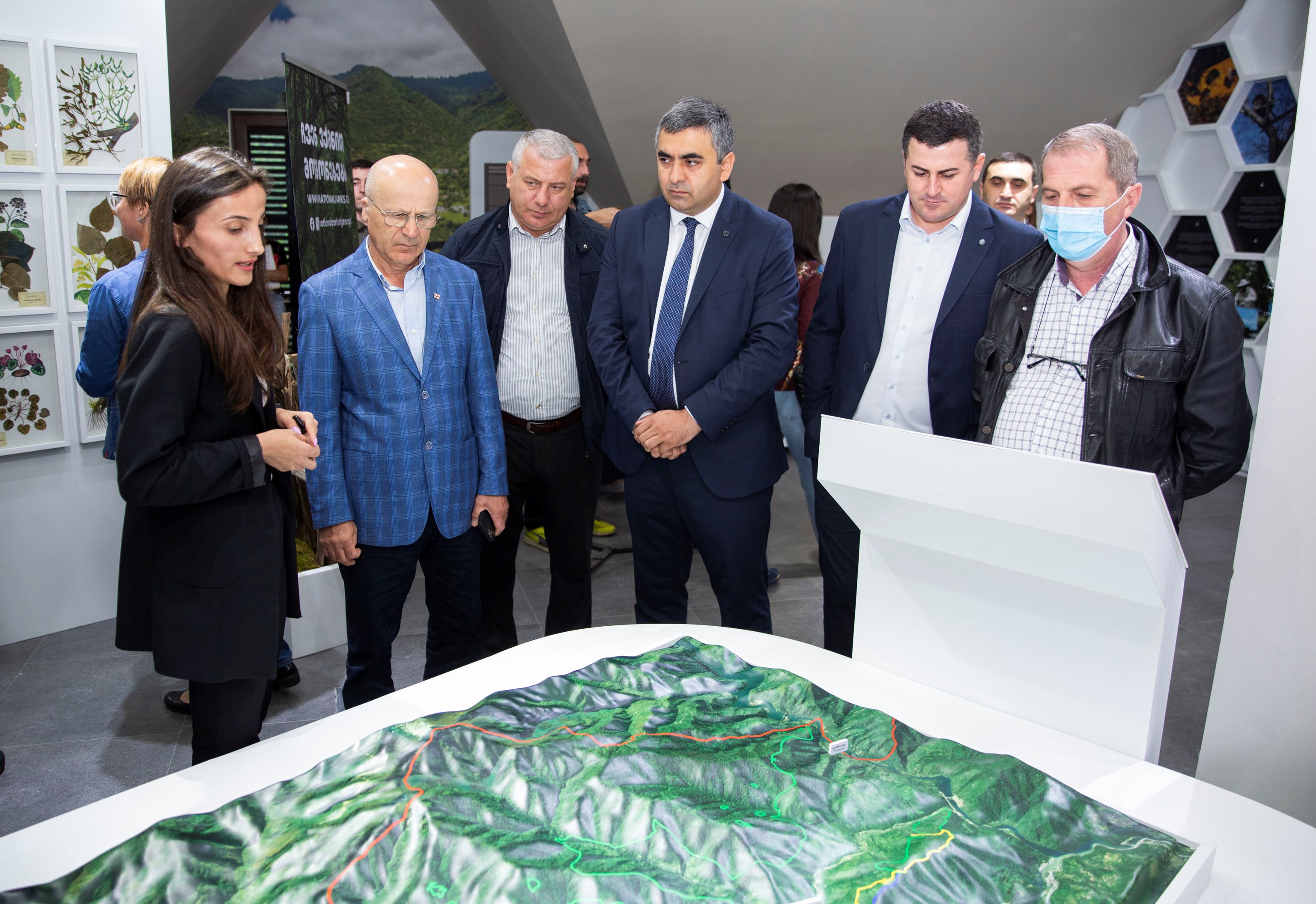 მაჭახელას ეროვნული პარკის ვიზიტორთა ცენტრში ახალი საგამოფენო დარბაზი გაიხსნა