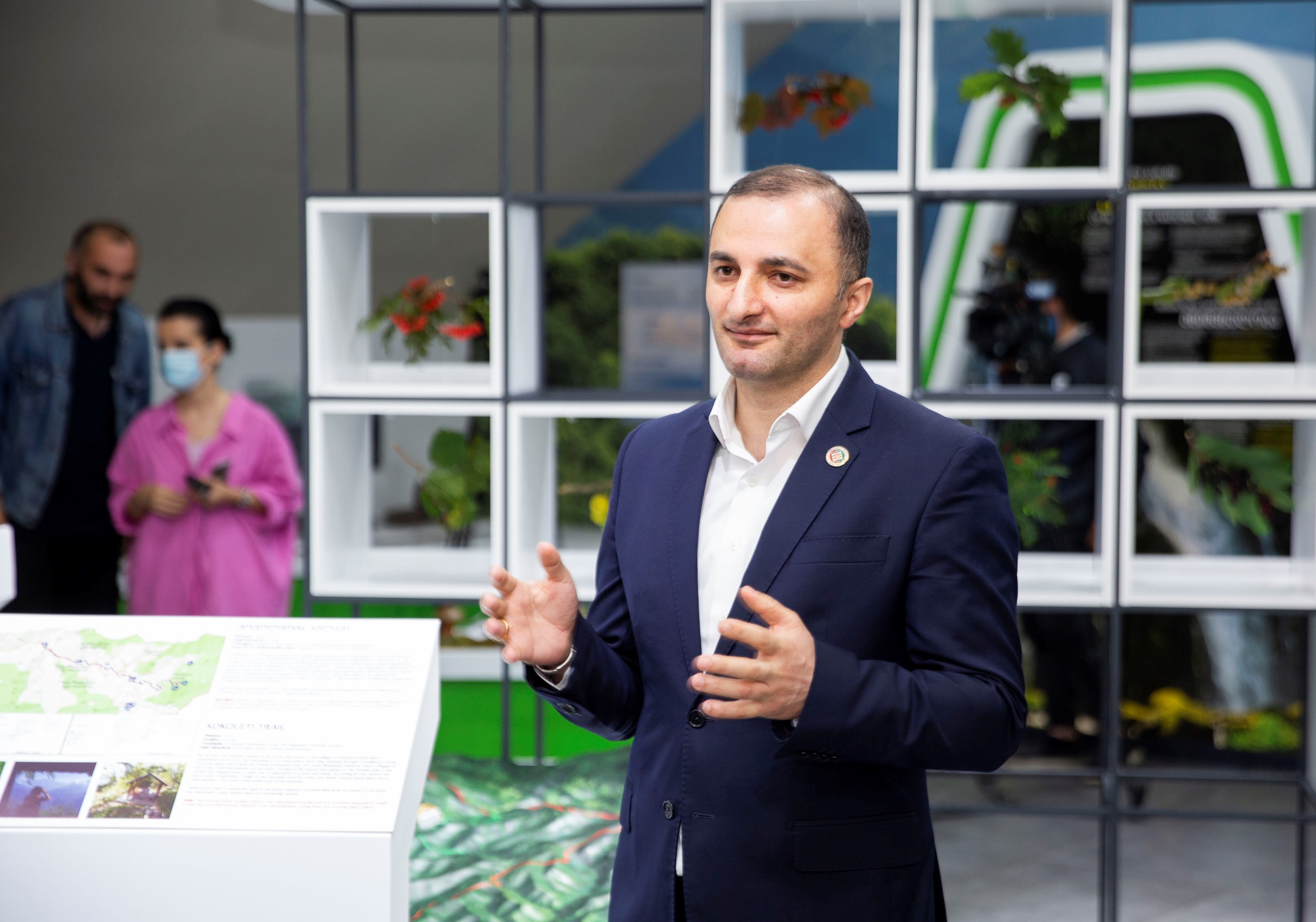 მაჭახელას ეროვნული პარკის ვიზიტორთა ცენტრში ახალი საგამოფენო დარბაზი გაიხსნა