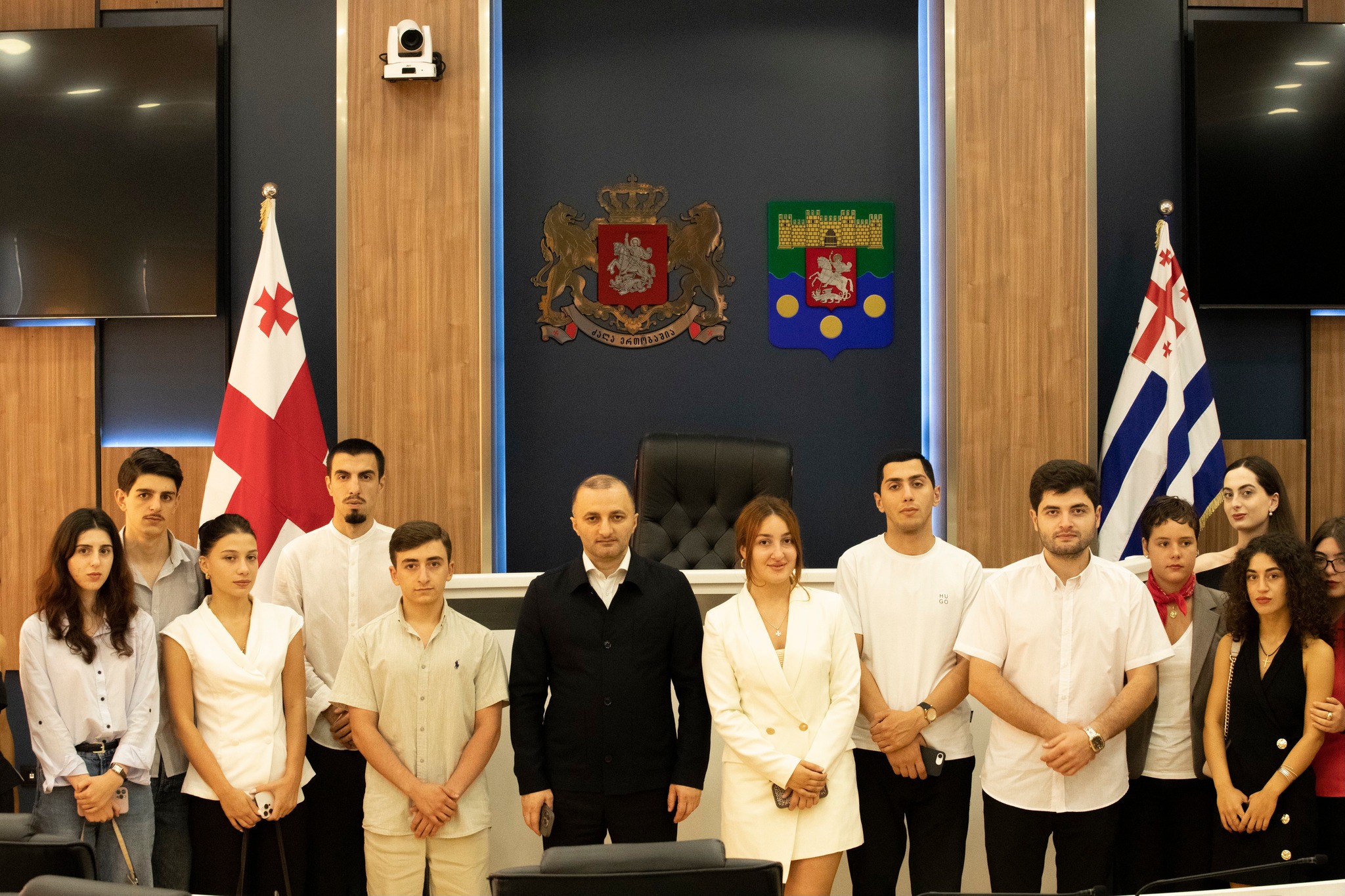 დავით გაბაიძემ ბათუმის შოთა რუსთაველის სახელმწიფო უნივერსიტეტის სტუდენტებს უმასპინძლა