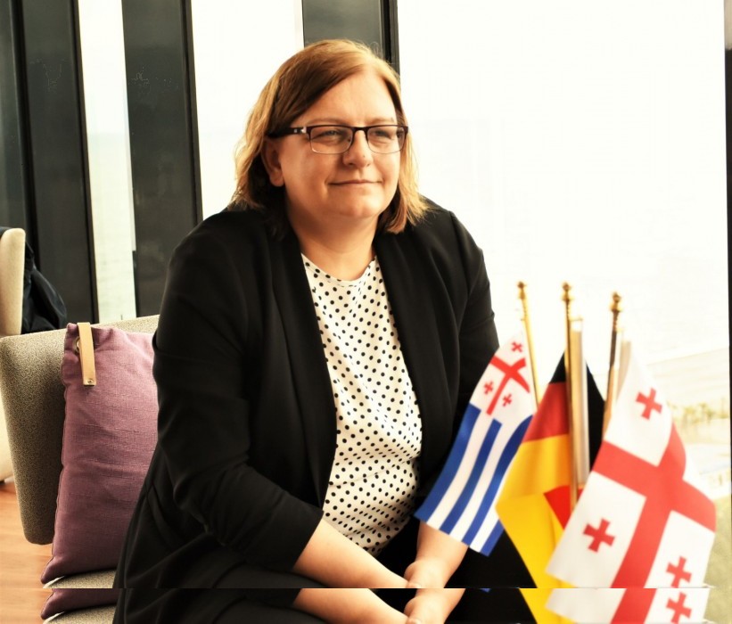 დავით გაბაიძე დაგმარ ჰიუგერს შეხვდა