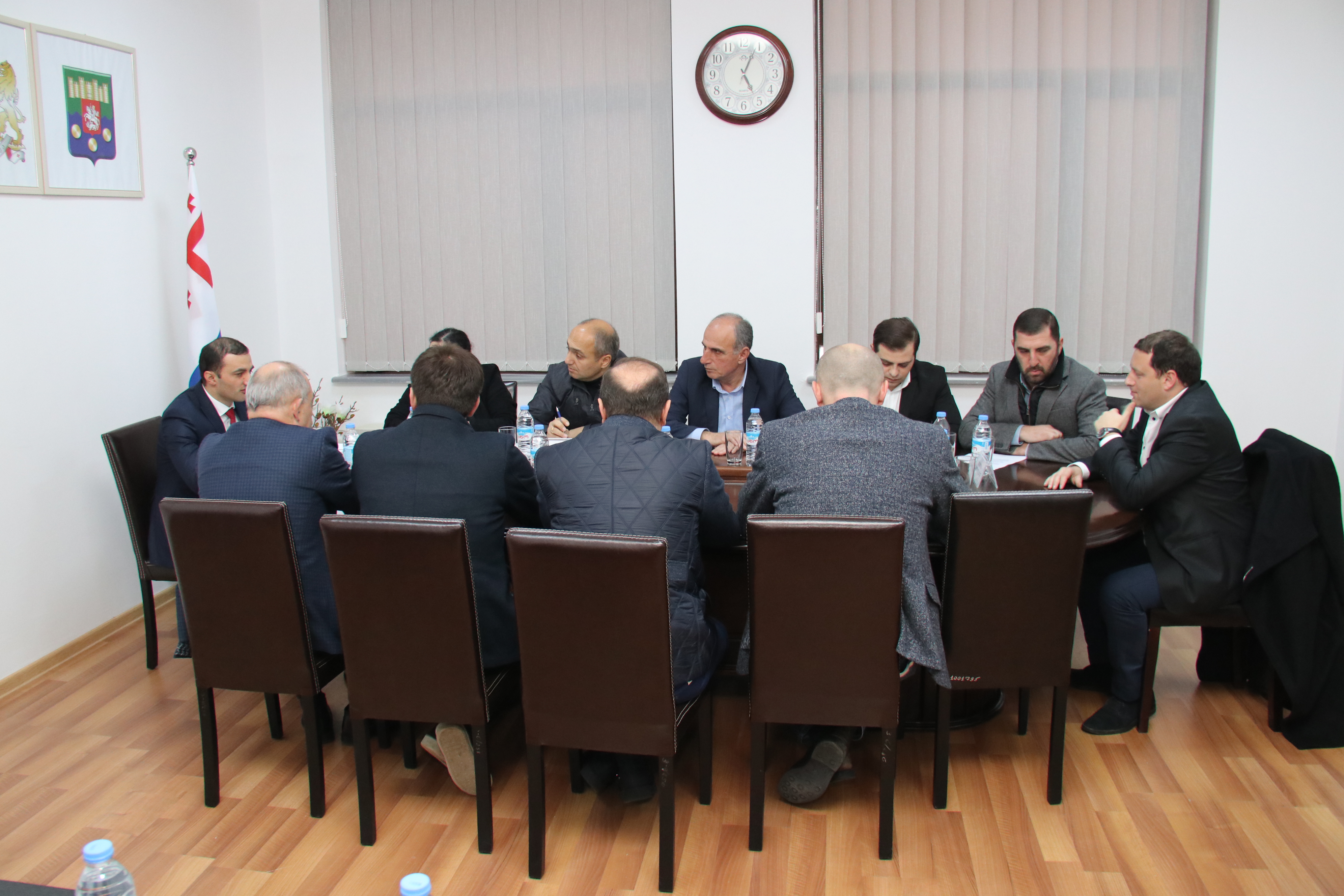 &nbsp;&nbsp;ბიუროს მეორე სხდომა