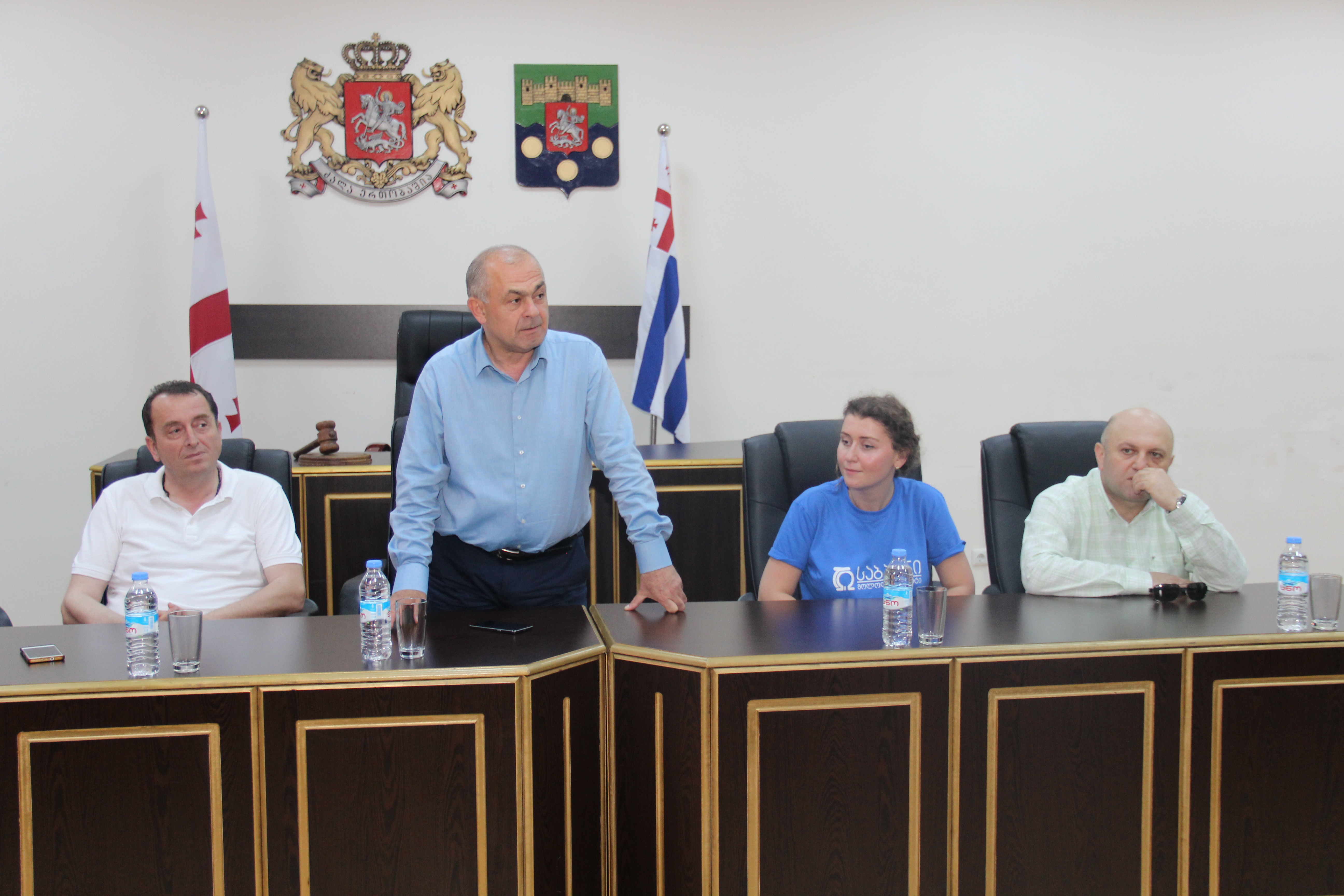 ქალაქ თბილისის საბაუნის სტუდენტები აჭარის უმაღლეს საბჭოში