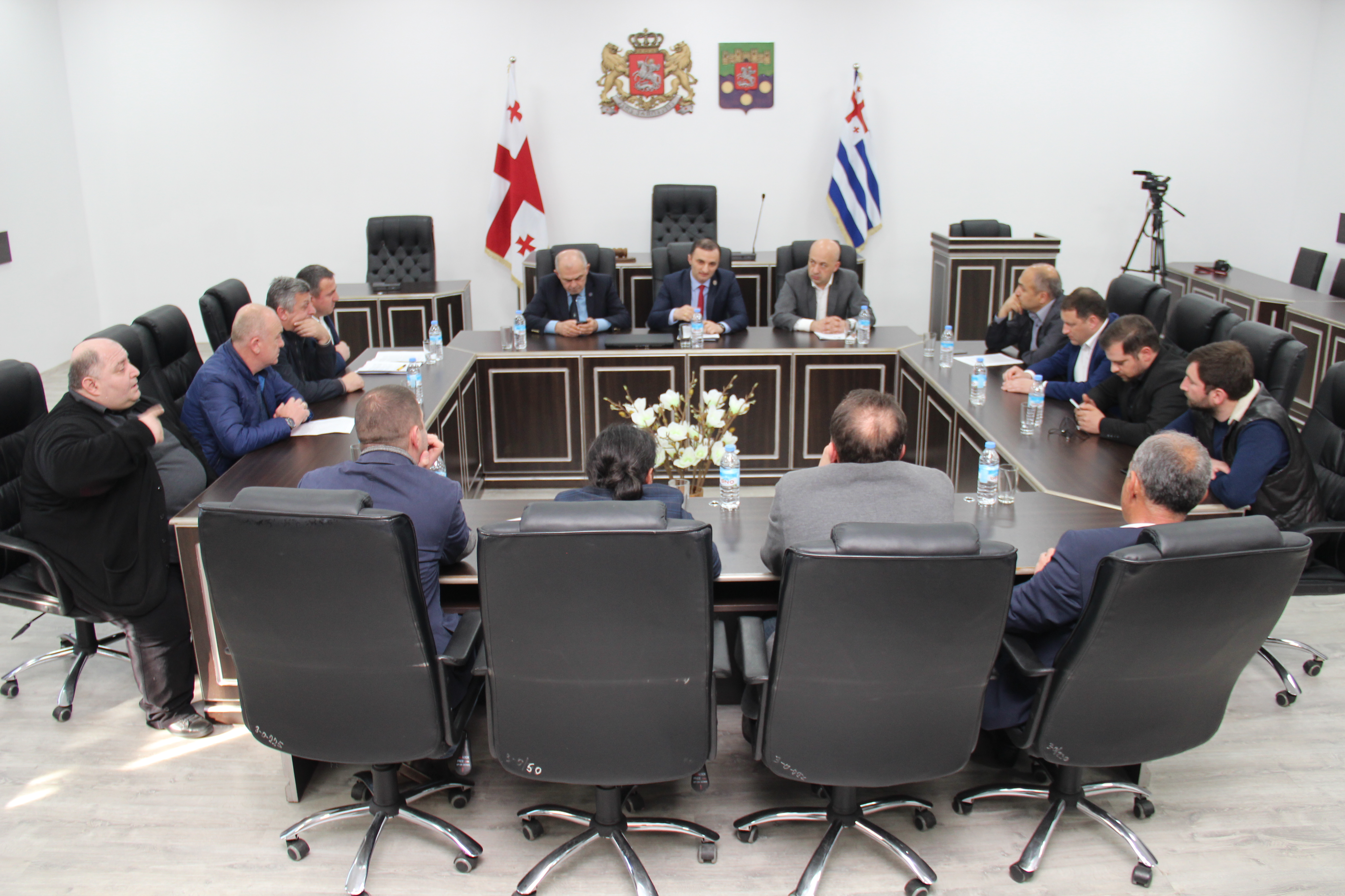 &nbsp;&nbsp;სამუშაო შეხვედრა უმაღლეს საბჭოში