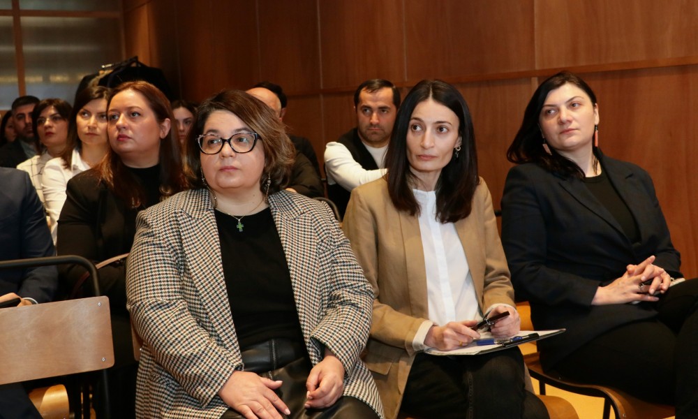 უმაღლესი საბჭოს აპარატის წარმომადგენლები USAID-ის ეკონომიკური უსაფრთხოების პროგრამის შემაჯამებელ ღონისძიებას დაესწრნენ