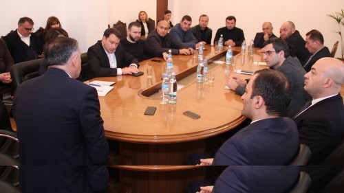      სამუშაო შეხვედრა აჭარის მთავრობაში