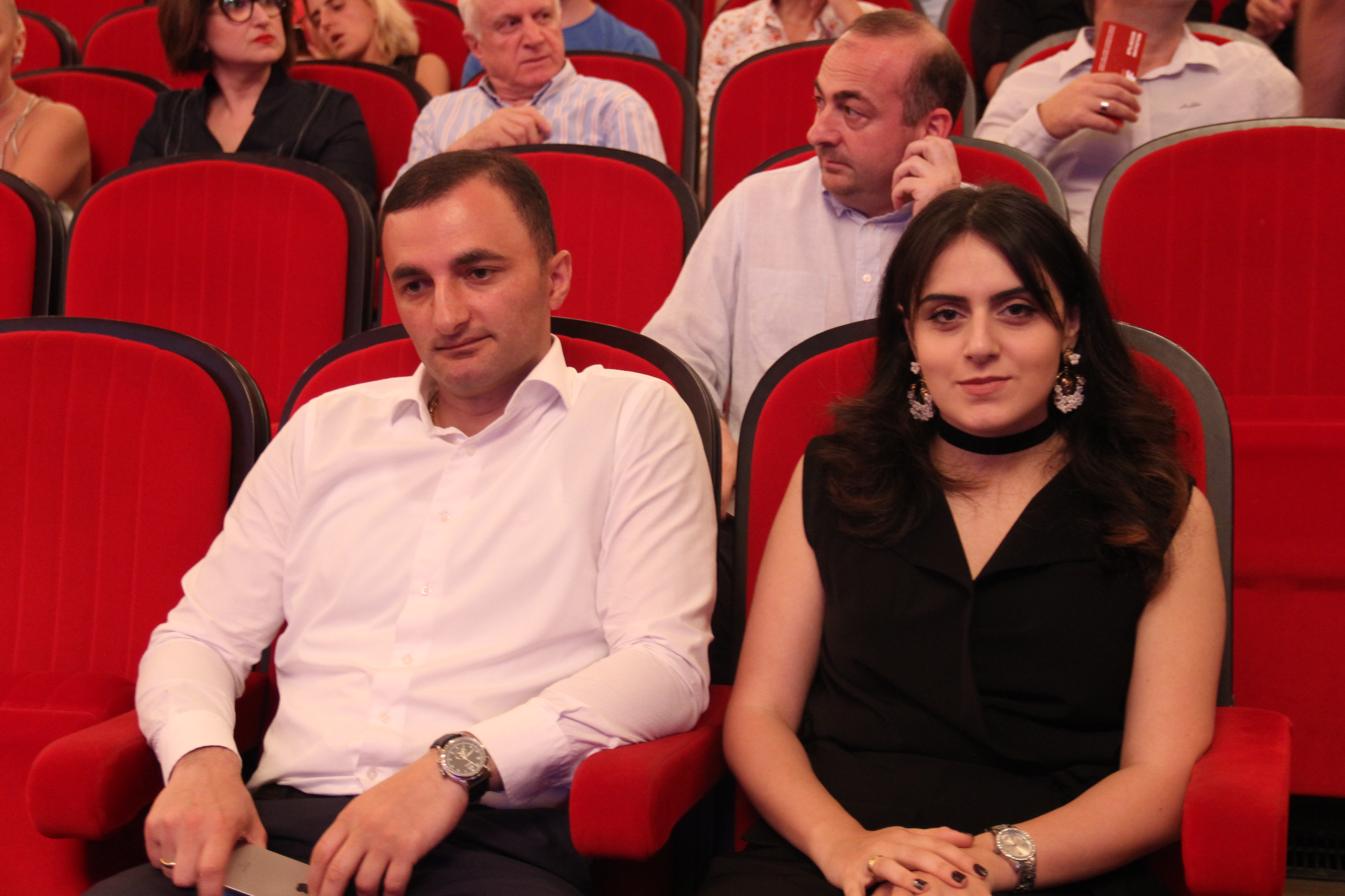 &nbsp;&nbsp;&nbsp;&nbsp;&nbsp;&nbsp;&nbsp;&nbsp;&nbsp;&nbsp;&nbsp; დავით გაბაიძე კინოფესტივალის გახსნის ცერემონიას დაესწრო