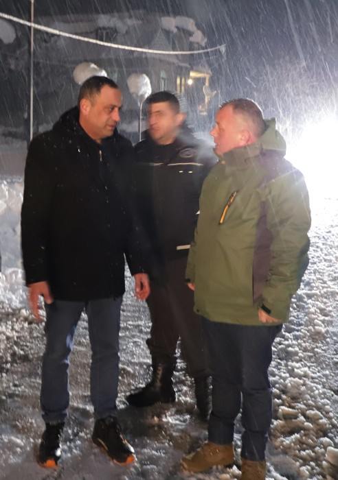 მამუკა თურმანიძე ქედაში სტიქიის სალიკვიდაციო სამუშაოებში აქტიურად არის ჩართული