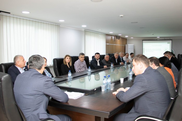 შეხვედრა აჭარის სოფლის მეურნეობის სამინისტროში