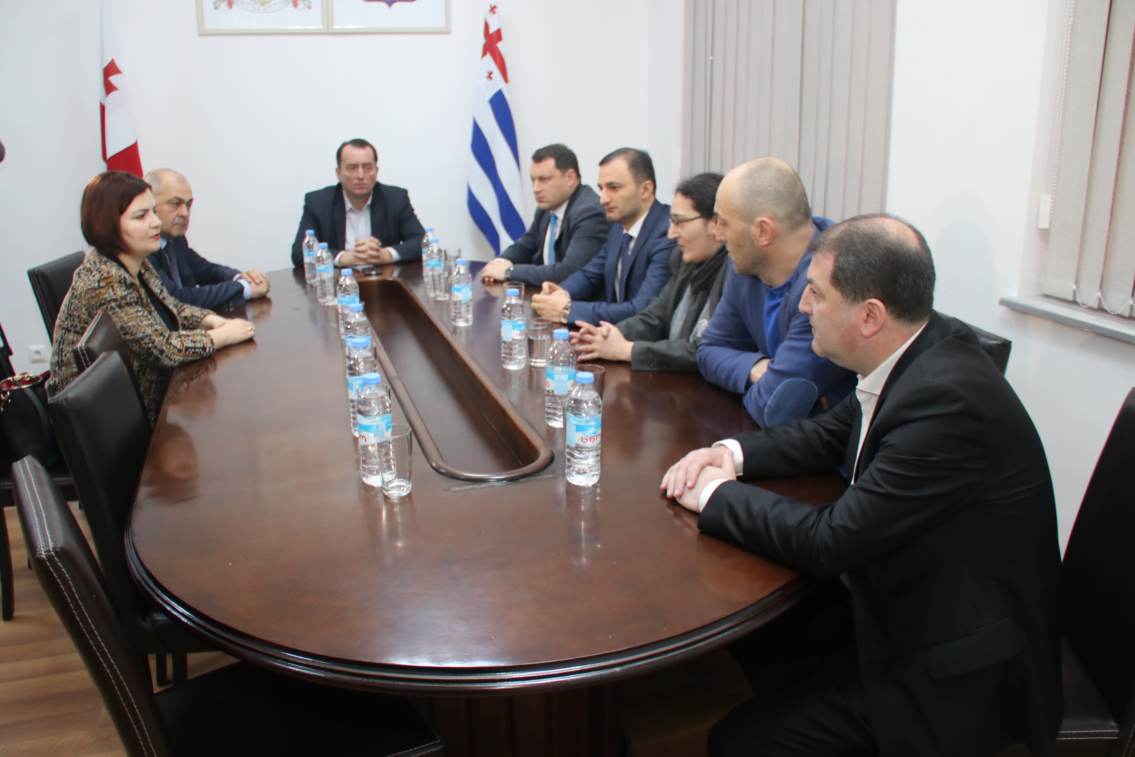      შეხვედრა საპარლამენტო მდივანთან