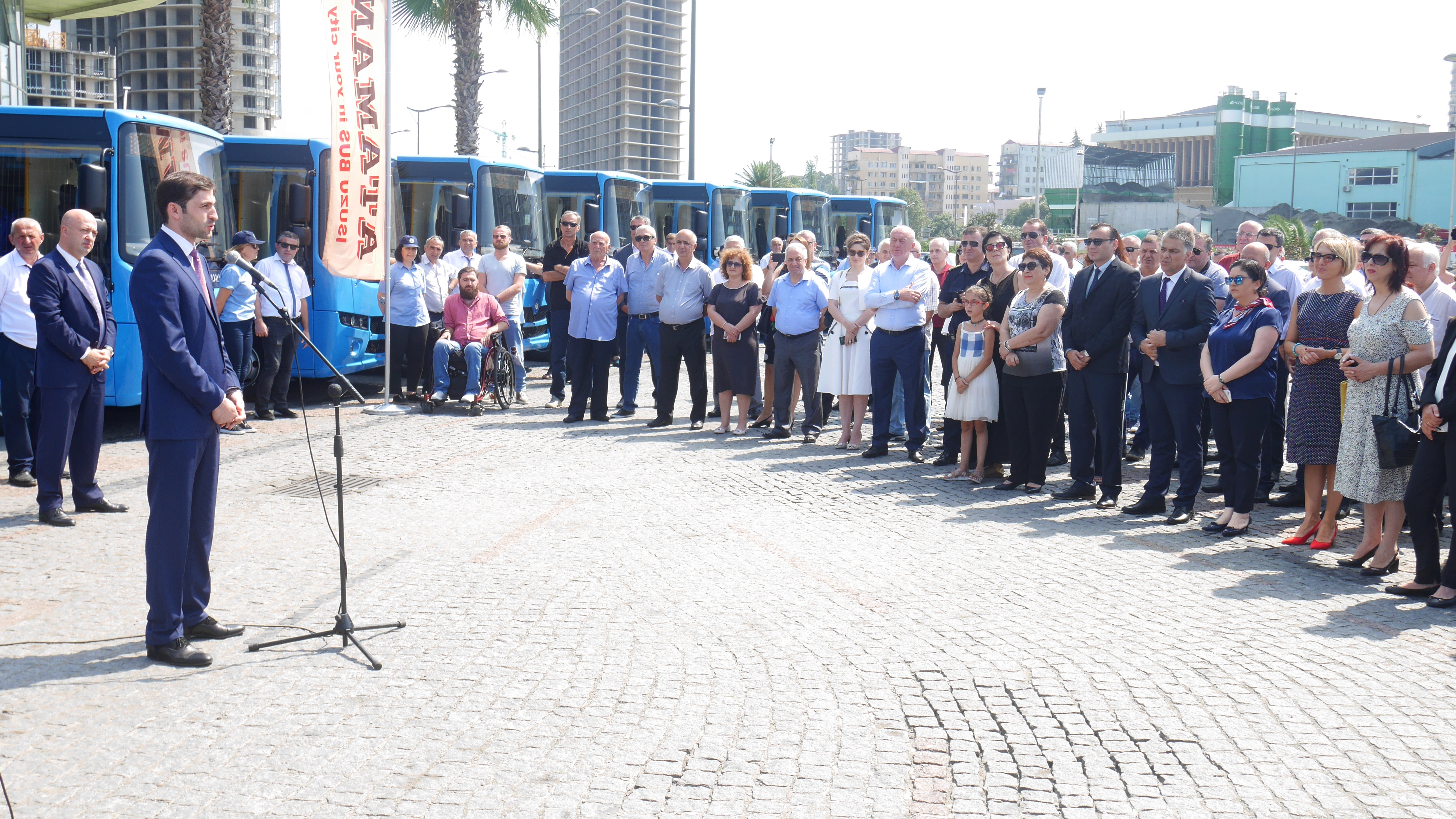 ბათუმის ავტოპარკს ახალი ავტობუსები შეემატა