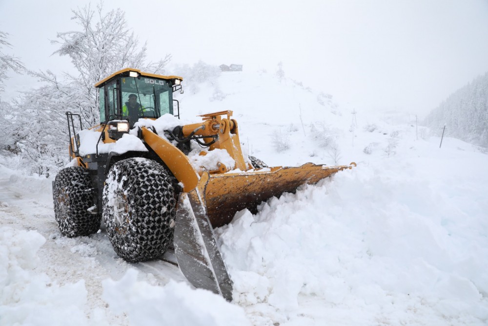 ვახტანგ ბერიძე, ხულოში, დიდთოვლობით გამოწვეული პრობლემების სალიკვიდაციო სამუშაოებს გაეცნო
