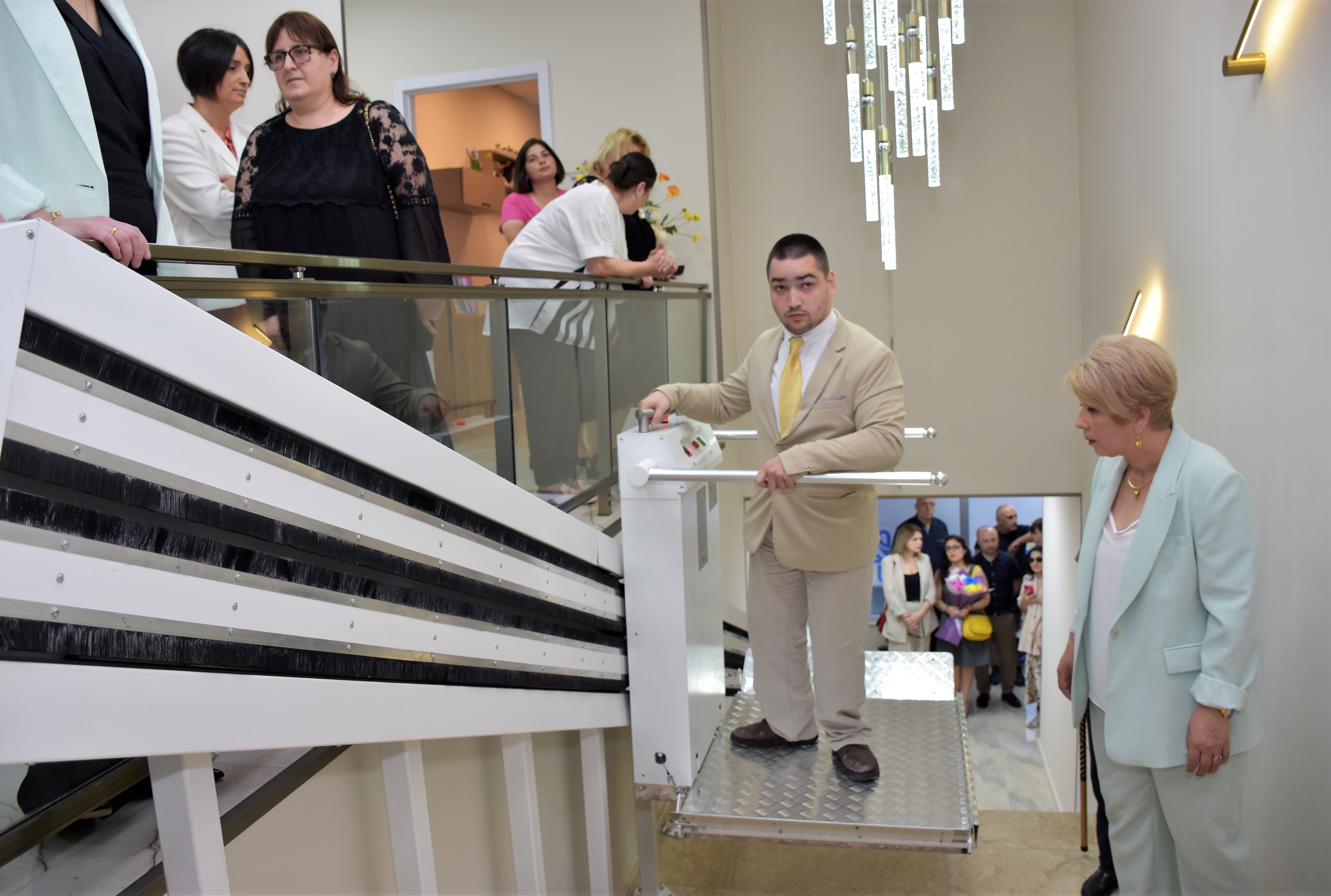 ირმა ხვიჩიას სარეაბილიტაციო ცენტრის ახალი შენობის გახსნა