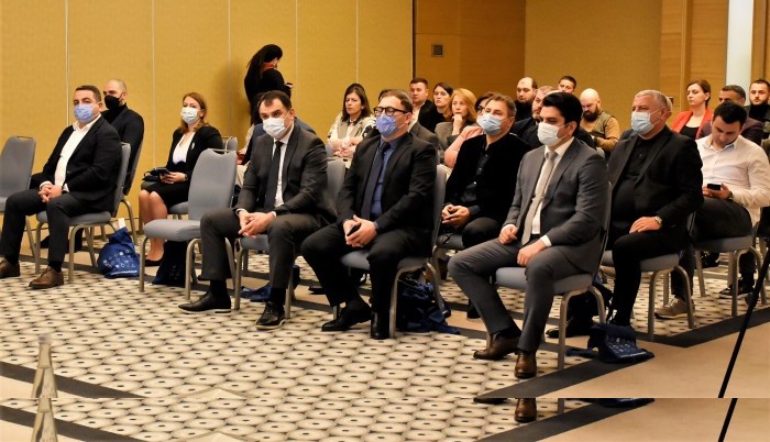 ფრიდონ ფუტკარაძე (SMEDA) პირველ ბიზნესფორუმს დაესწრო