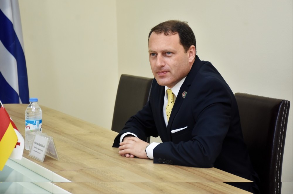 ლადო მგალობლიშვილმა ჰანზას პარლამენტის წარმომადგენელსა და პროექტების მენეჯერს უმასპინძლა