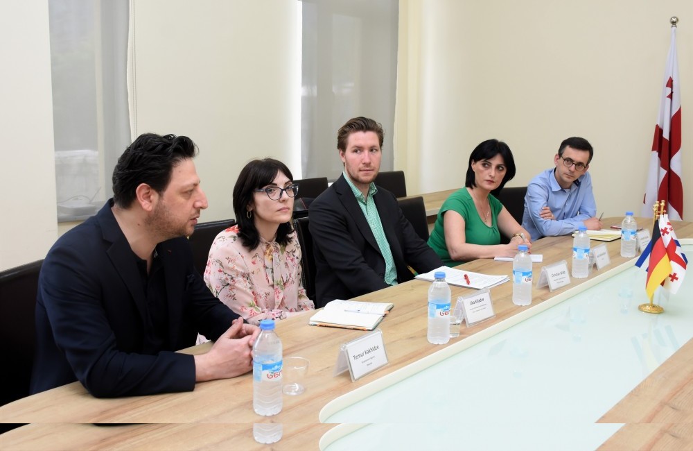 ლადო მგალობლიშვილმა ჰანზას პარლამენტის წარმომადგენელსა და პროექტების მენეჯერს უმასპინძლა