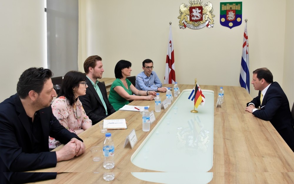 ლადო მგალობლიშვილმა ჰანზას პარლამენტის წარმომადგენელსა და პროექტების მენეჯერს უმასპინძლა