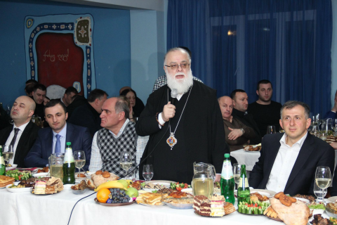 საახალწლო ზეიმი ბავშვთა პანსიონში