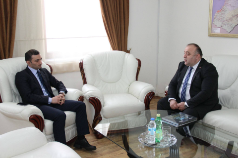 დავით გაბაიძე ინვესტორთა ასოციაციის გენერალურ მდივანს შეხვდა