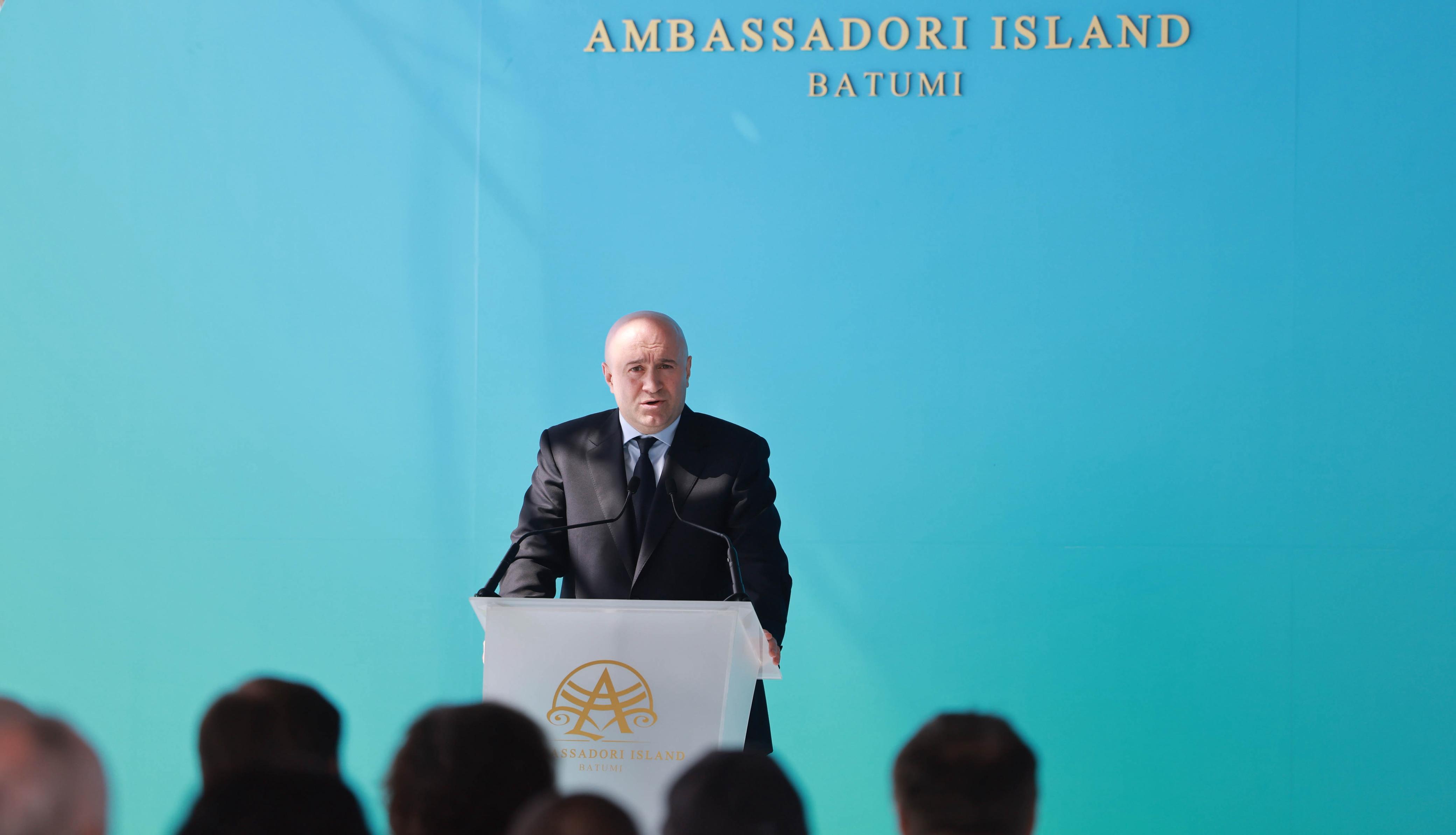 ირაკლი კობახიძე: „პირველი ცათამბჯენი იქნება განვითარებისა და პროგრესის ახალი სიმბოლო“